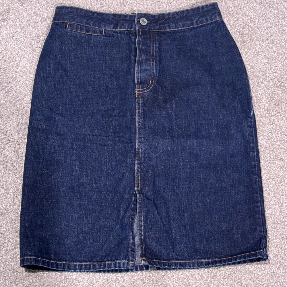 GAP Dark Blue Pencil Skirt